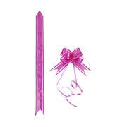 Издърпваща се панделка в розов цвят - опаковка от 10 броя, 3.2x47 см, ACC19RS