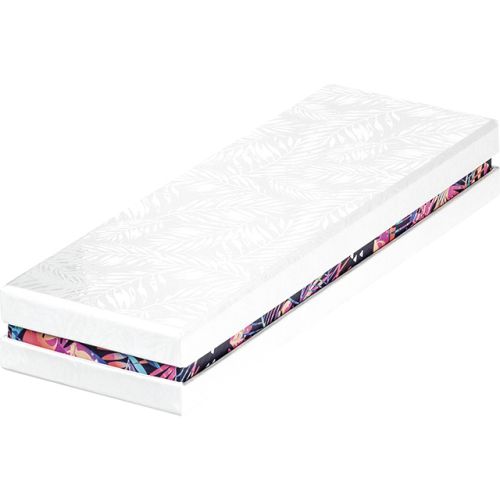 Правоъгълна картонена кутия за шоколадови бонбони, 2 редa, UV печат, 23x7.5x3.3 см, PC220LW