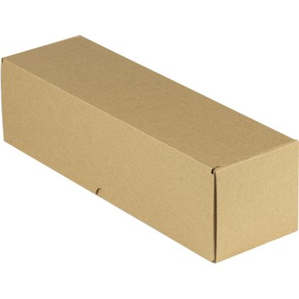 Картонена кутия за вино,  за една бутилка крафт; 9 x 9 x 34 cm, GV016-1BN