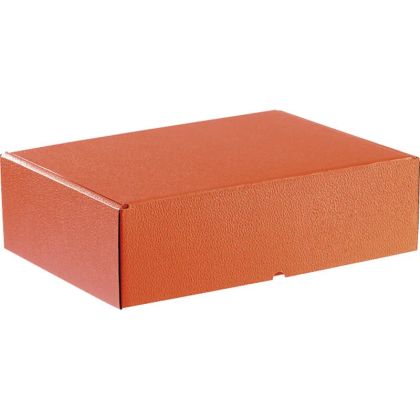 Правоъгълна картонена кутия в оранжев цвят, 34.2 x 25.0 x 10.5 cm, CPV007M-O