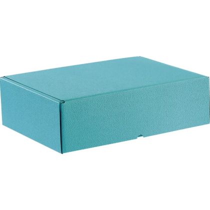 Правоъгълна картонена кутия BLUE, 34.2 x 25.0 x 10.5 cm, CPV005M-B 