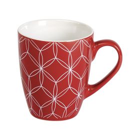 Червена керамична чаша D7,5/10,5x8,5cm, CC29PR
