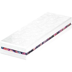 Правоъгълна картонена кутия за шоколадови бонбони, 2 редa, UV печат, 23x7.5x3.3 см, PC220LW