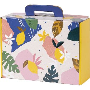 Cardboard rectangular box "CITRUS GARDEN", 25x18.5x9.5 cm, CV046S